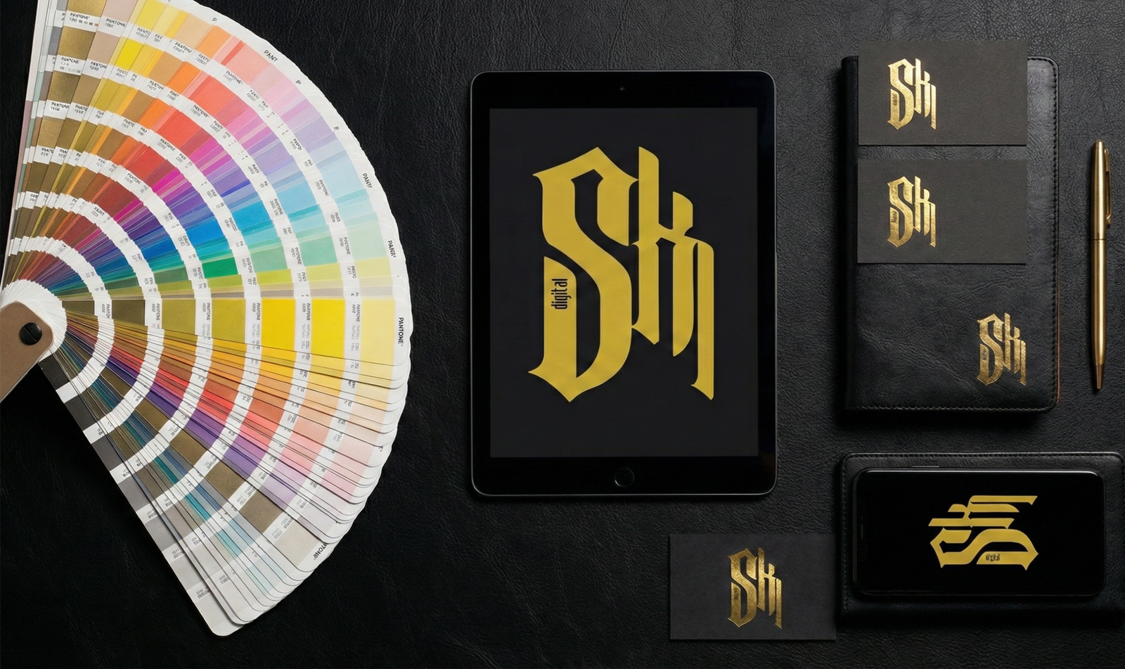 Identité visuelle et création de logo par SKL Digital graphiste à dijon